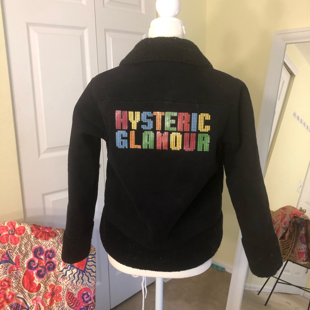 HYSTERIC GLAMOUR - fleece lined jacket